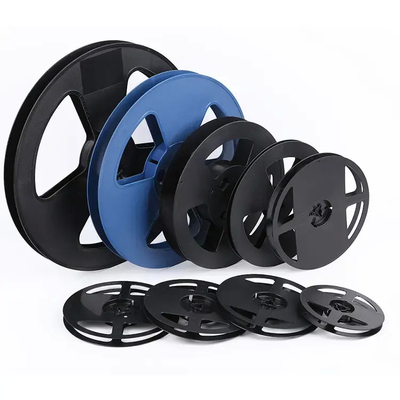 Οδηγημένο SMD μεταφορέων εξέλικτρο πλάτος 8mm 12mm 16mm στροφίων ταινιών πλαστικό 7 ίντσας