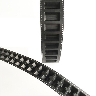Πλάτος 8mm ταινία μεταφορέων 12mm 16mm μαύρη CP για τη συσκευασία ενότητας ολοκληρωμένου κυκλώματος