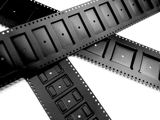Μαύρη Smd ταινία μεταφορέων ACE DELIXIN με το αντιστατικό υλικό κάλυψης