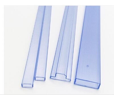 Αντιστατικό PVC σωλήνων ηλεκτρονικών συστατικών πλαστικό στέλνοντας σαφές