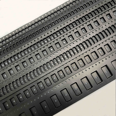 Υλική μαύρη SMD ταινία 22mm μεταφορέων CP/PC πιστοποίηση 32mm 44mm ROHS