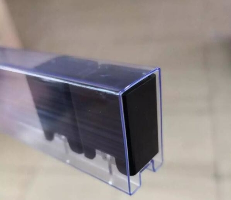 Hard Clear Square Pvc Plastic Anti Static Ic Tube για συσκευασία IC