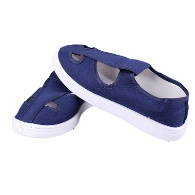 Παπούτσια εργασίας PU Anti Static Breathable Canvas με άνετο μαλακό πάτο