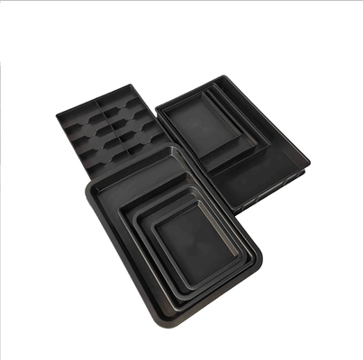130mm βάθος ESD πλαστικών δίσκων για εσωτερικό μέγεθος 215x140x110mm λύση συσκευασίας