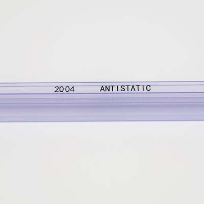 Διαφανής διατρυπημένος PVC/PETG σωλήνας τετραγώνων σωλήνων ολοκληρωμένου κυκλώματος πλαστικός συσκευάζοντας