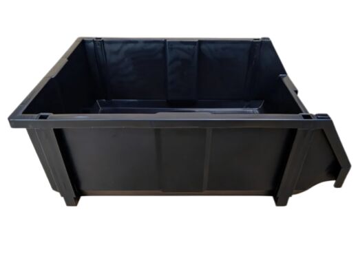 Στοιβιζόμενο Κουτί Ανταλλακτικών ESD, Πλαστικό Δοχείο ESD για Ηλεκτρονική Εφοδιαστική Αλυσίδα