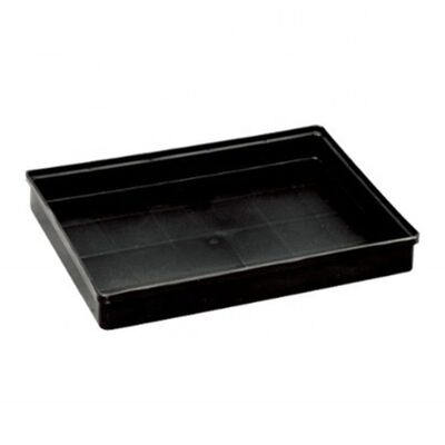 Μαύρο αγωγό ESD PP δίσκο 345x225x60mm για χειρισμό και συσκευασία PCB