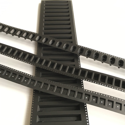 Πλάτος 8mm ταινία μεταφορέων 12mm 16mm μαύρη CP για τη συσκευασία ενότητας ολοκληρωμένου κυκλώματος