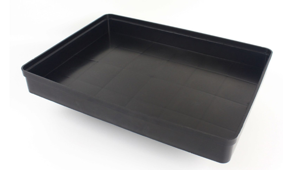 Αγώγιμο εμπορευματοκιβώτιο 345x225x60mm PCB δίσκων PP ESD πλαστικό