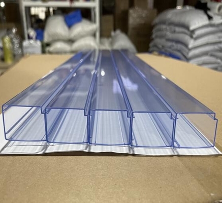 Εύκαμπτος σωλήνας PVC ESD σαφής που συσκευάζει το ορθογώνιο μήκος 300mm600mm