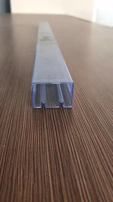 εμπορευματοκιβώτιο σωλήνων PVC 525mmx78mm ESD για τη συσκευασία ενότητας παροχής ηλεκτρικού ρεύματος