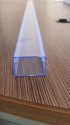 εμπορευματοκιβώτιο σωλήνων PVC 525mmx78mm ESD για τη συσκευασία ενότητας παροχής ηλεκτρικού ρεύματος