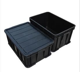 Ασφαλής ένδυση συστατικών ESD Stackable δοχείων - ανθεκτική για την αποθήκευση PCB
