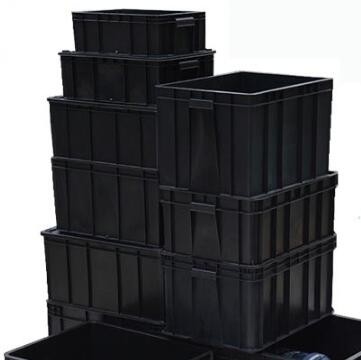 Ασφαλής ένδυση συστατικών ESD Stackable δοχείων - ανθεκτική για την αποθήκευση PCB