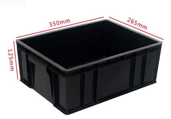 Ασφαλής ένδυση συστατικών ESD Stackable δοχείων - ανθεκτική για την αποθήκευση PCB