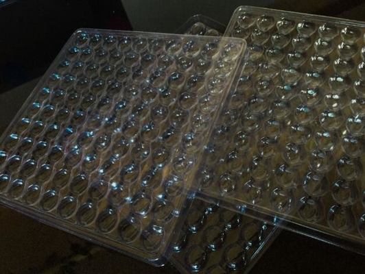 Σαφές υλικό PVC δίσκων ESD PET PP CP PCB για τα ηλεκτρονικά συστατικά