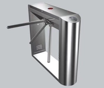 Για τους πεζούς πύλη 50Hz εμποδίων τρίποδων Rfid περιστροφικών πυλών πυλών ταχύτητας υπεραγορών