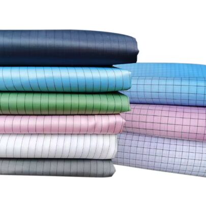 Ενδυμασία Καθαρού Χώρου ESD Αντιστατικό Ύφασμα, Αντιστατικό, Σχέδιο Twill