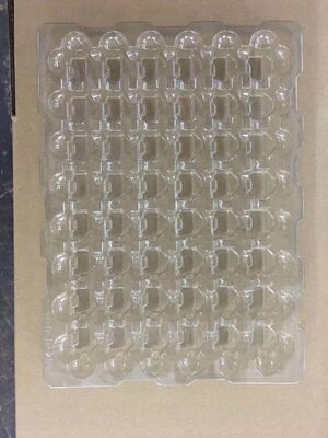0.25mm Blister Tray Packaging Embossing Logo με πιστοποίηση SGS