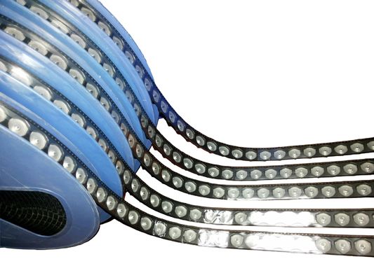 Πλαστική αποτυπωμένη σε ανάγλυφο 10E5 συσκευασία μεταφορέων ταινιών μεταφορέων ABS αντιστατική